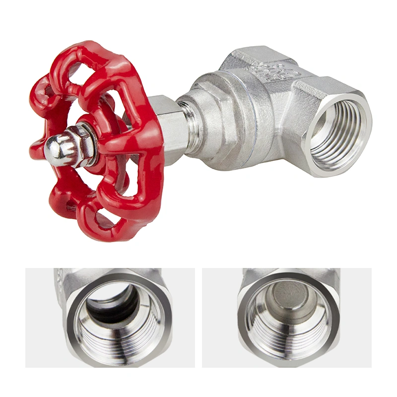 CF8 Stainless Steel 304 Sluice Valve Globe Gate Valve for Water Isolation