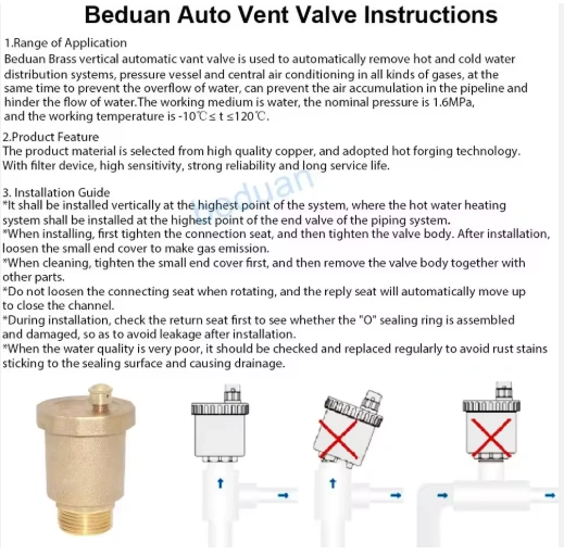 dn20 3/4" bsp male thread automatic air release bleed eexhaust valve air vent valve for boiler radiator solar tank