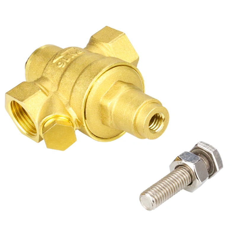 dn15 1/2" inch adjustable brass pressure regulator water prv pressure reducing valve with handle