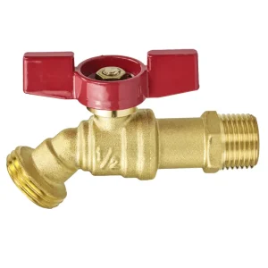 npt thread 1/2" mip 3/4 mht garden water hose outlet brass ball valve